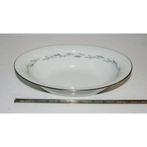 Noritake Graywood 10 1/2" Oval Bowl 6041 serving
